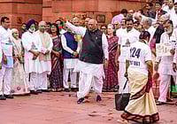 Opposition MPs Stage Protest In Parliament Over ‘Flawed’ Electoral Roll Revision; House Adjourned Amid Uproar PTI Photo/Ravi Choudhary : Representative image