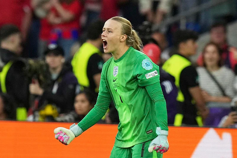 Ballon dOr 2025 - footballs best player award Nominees - England goalkeeper Hannah Hampton