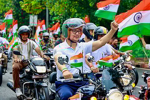 Har Ghar Tiranga bike rally