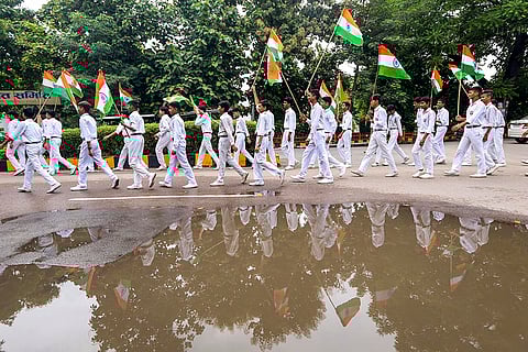 Tiranga rally in Prayagraj