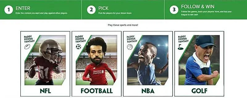 Paddy power fantasy sports icons