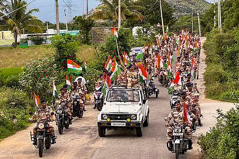 ITBP Tiranga Rally