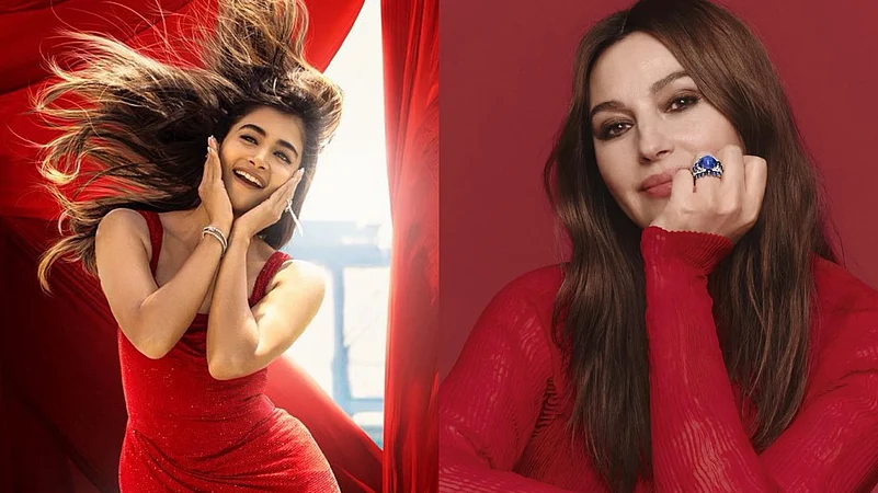 Monica Bellucci Pooja Hegde Coolie song