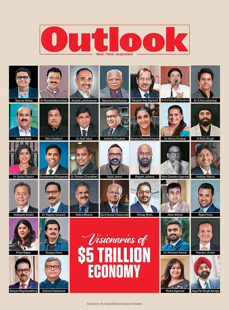 Outlook - Visionaries Of $5 Trillion Economy Cover Page