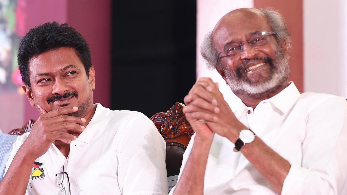 X/Udhayanidhi Stalin : Udhayanidhi Stalin reviews Rajinikanth's Coolie