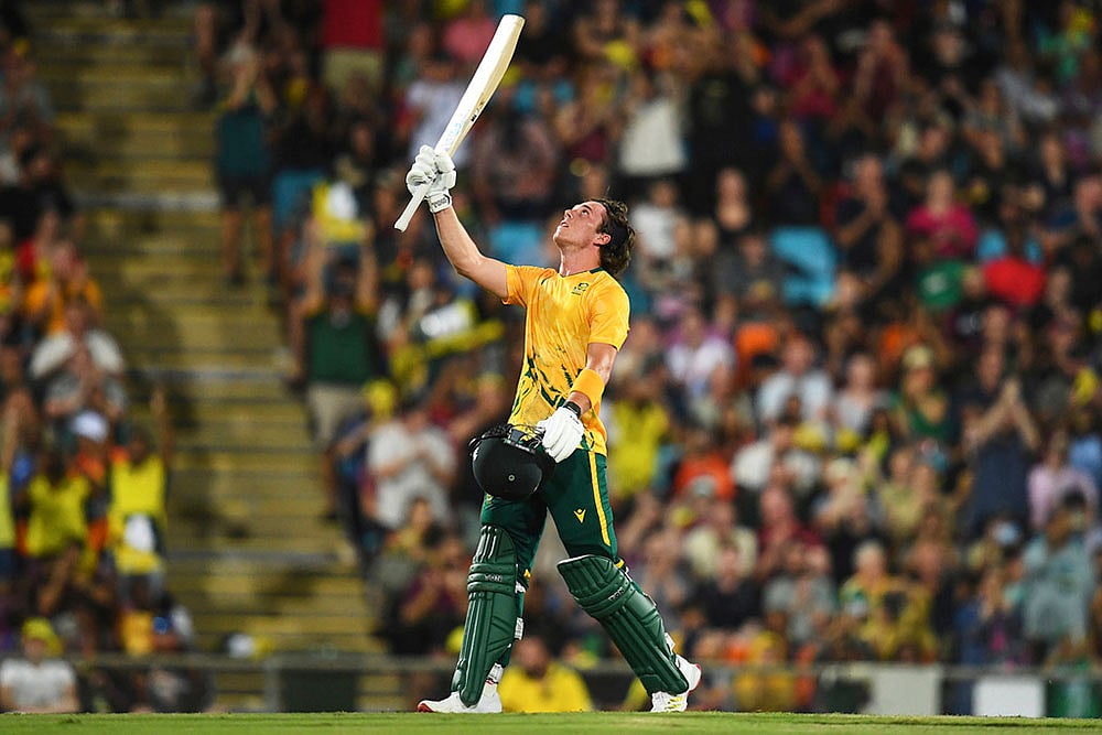 | Photo: Jono Searle/AAPImage via AP : Australia vs South Africa 2nd T20I