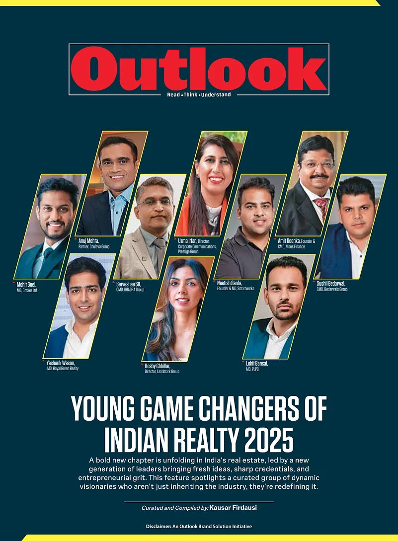 Outlook - Young Game Changers Of Indian Realty 2025 Cover Page