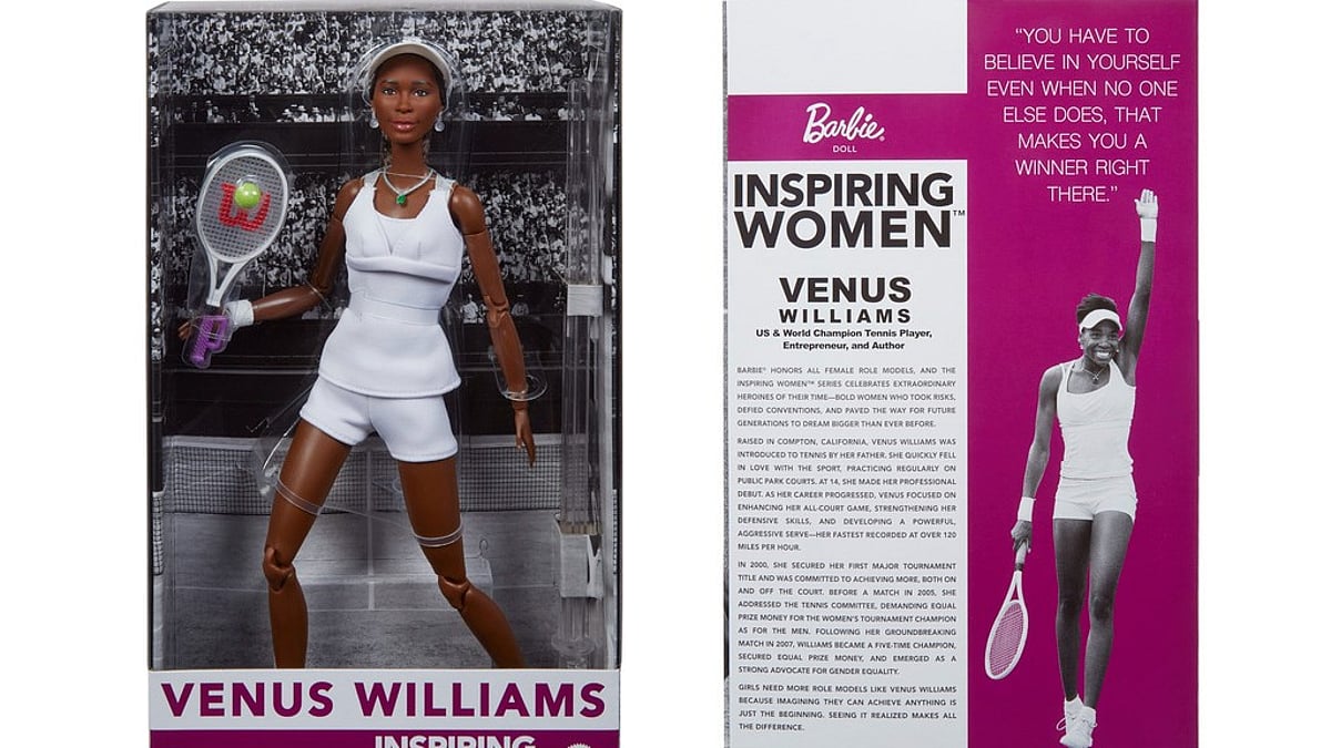 Venus Williams Barbie Doll Launch Celebrates Gender Pay Equity, Wimbledon Legacy
