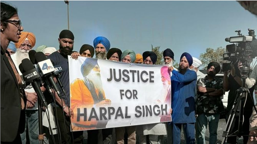 @unitedsikhs/X : 70-year-old Harpal Singh was assaulted while he was taking his daily walk near the Sikh Gurdwara of Los Angeles. 
