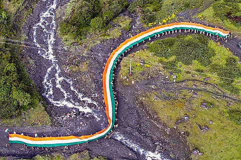 Tiranga Rally in Arunachal Pradesh