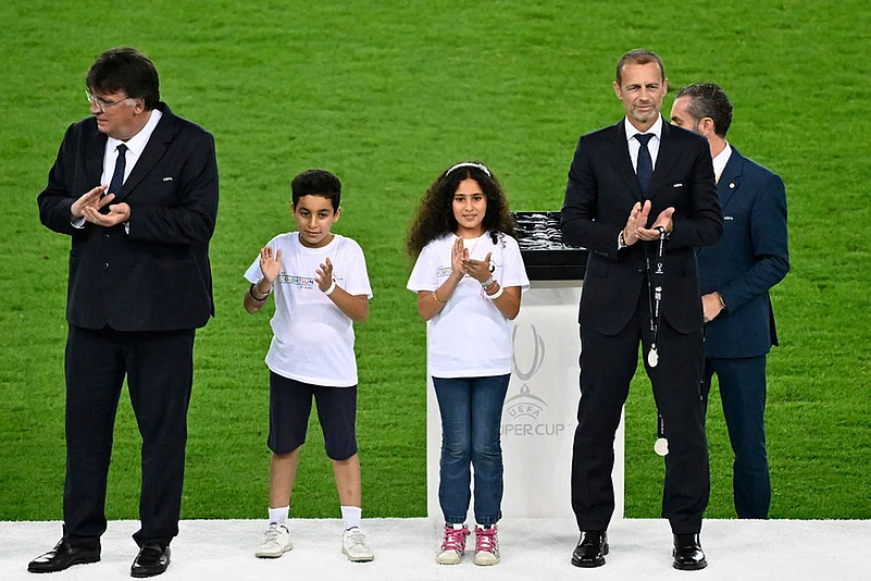 Italy Soccer UEFA Super Cup: Tottenham Hotspur vs Paris Saint-Germain