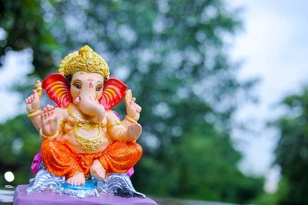 Sitting Posture of Lord Ganesha