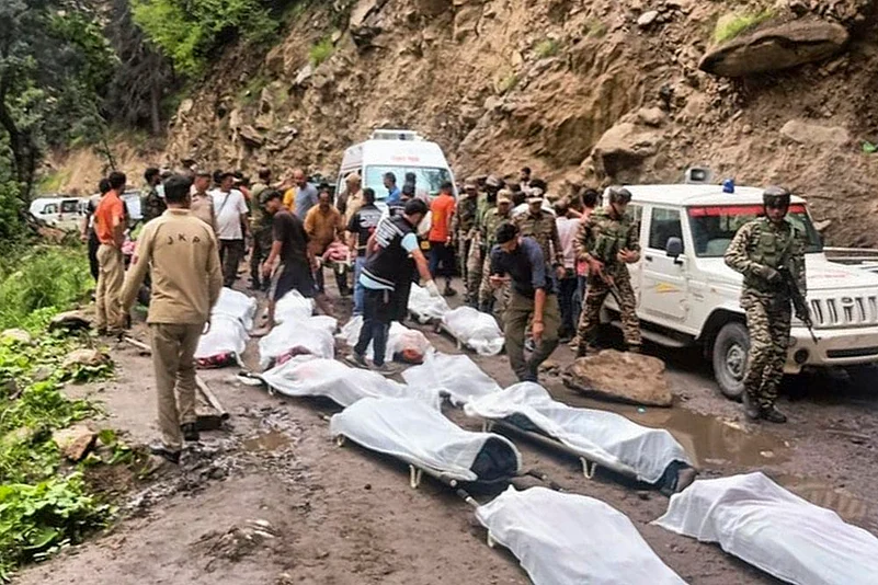 Cloudburst in J-Ks Kishtwar