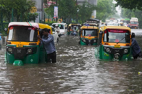 Weather: Rain in Delhi