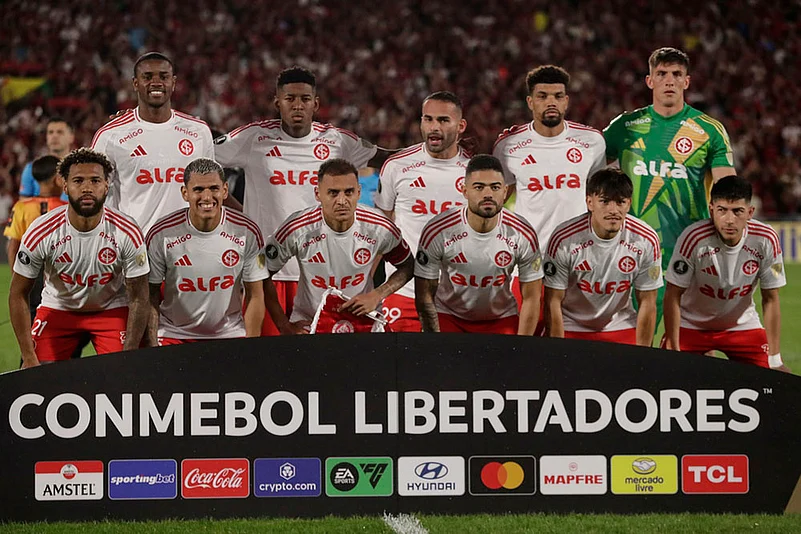 Copa Libertadores soccer Flamengo vs Internacional photos: Brazils Internacional