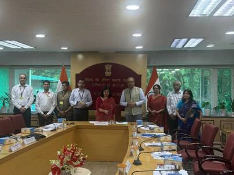 Officials at SHRESTH launch event to enhance state drug regulation and ensure pharma safety.