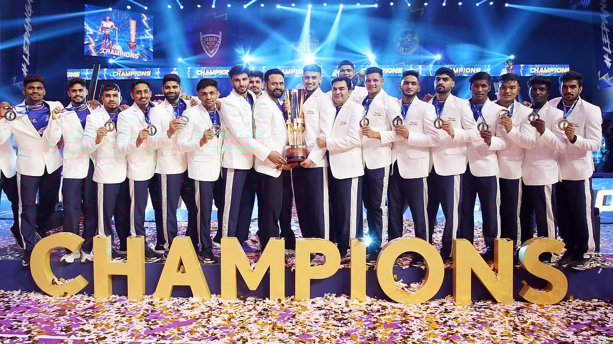 PKL : Haryana Steelers, campions of Pro Kabaddi League 11.