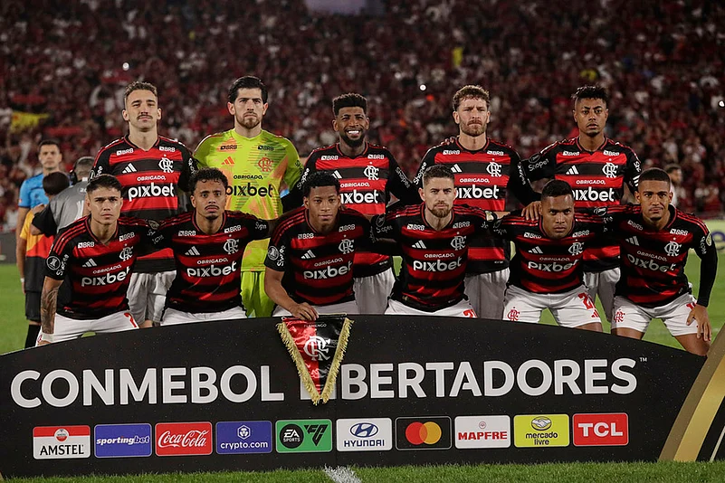 Copa Libertadores soccer Flamengo vs Internacional photos: Brazils Flamengo
