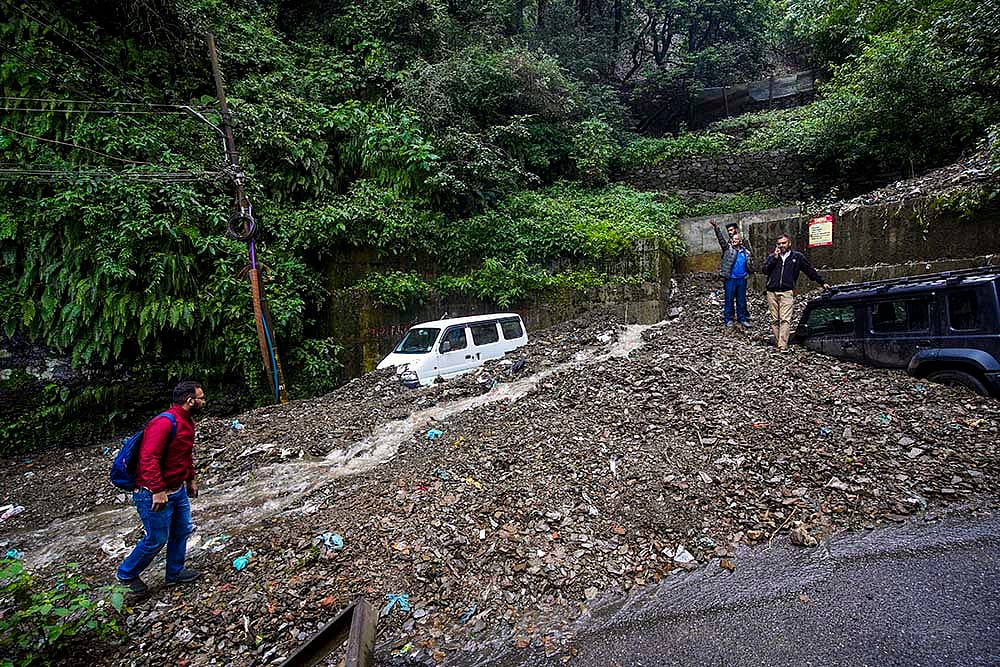 Weather: Rainfall in Shimla - | Photo: PTI