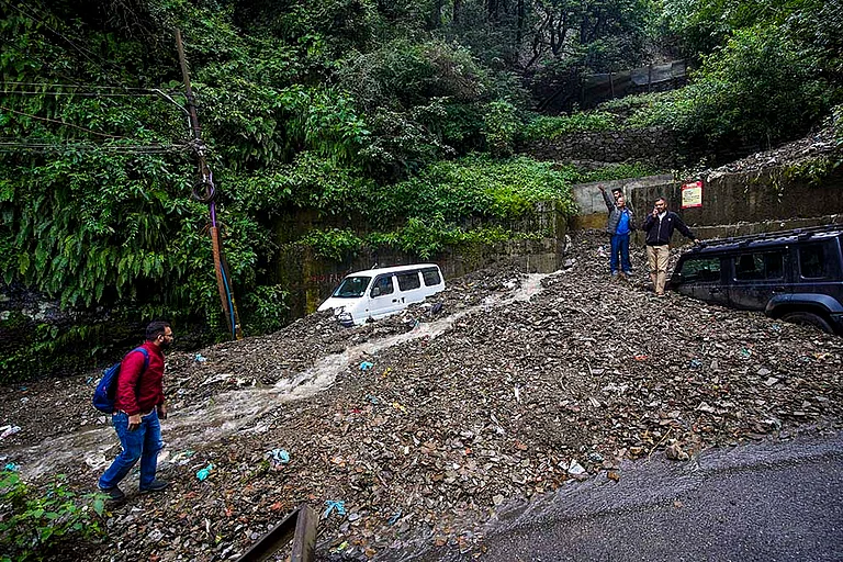 Weather: Rainfall in Shimla - | Photo: PTI