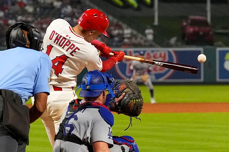 MLB baseball game Los Angeles Angels vs LA Dodgers photos: Logan OHoppe