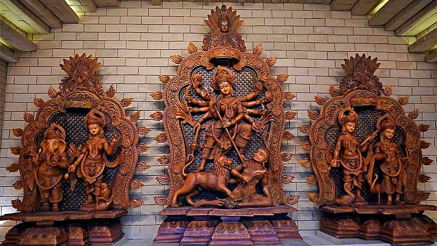 Manicktala Chaltabagan Lohapatty pandal 