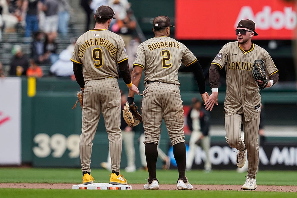 Photo: AP/Godofredo A. Vásquez : MLB: San Diego Padres vs San Francisco Gitans