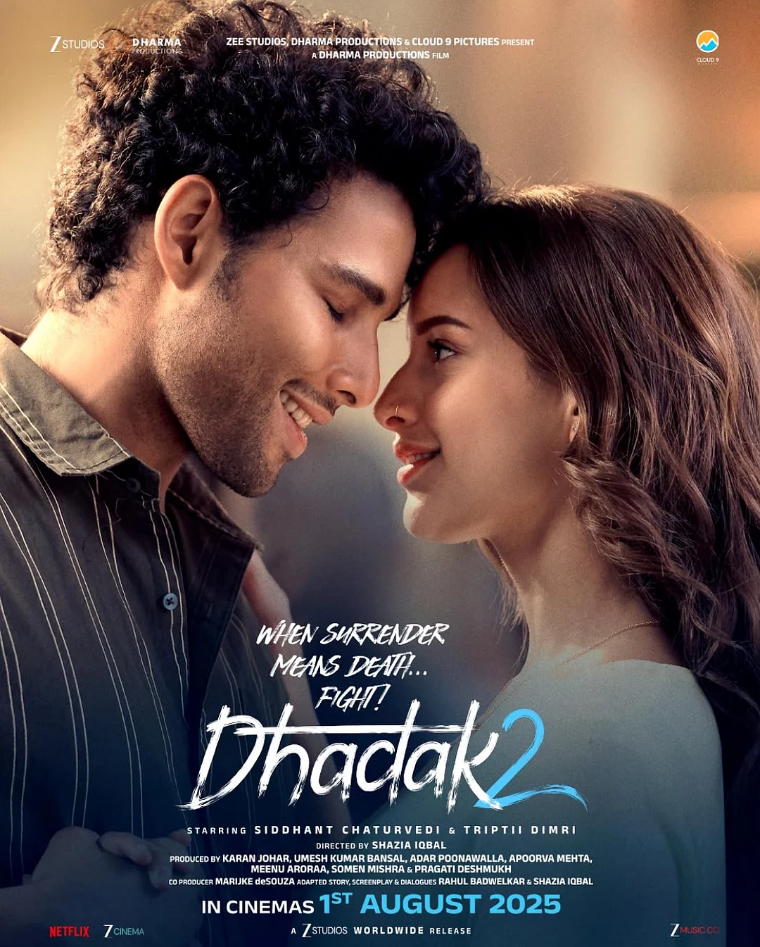 Dhadak 2 (2025, dir. Shazia Iqbal)