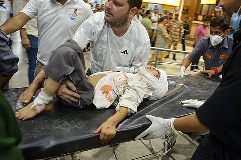 Kishtwar cloudburst: Injured victims brought to GMC hospital in Jammu