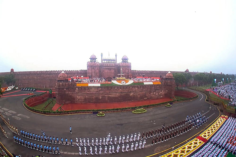 | Photo: PMO via PTI  : 79th Independence Day celebration in Delhi