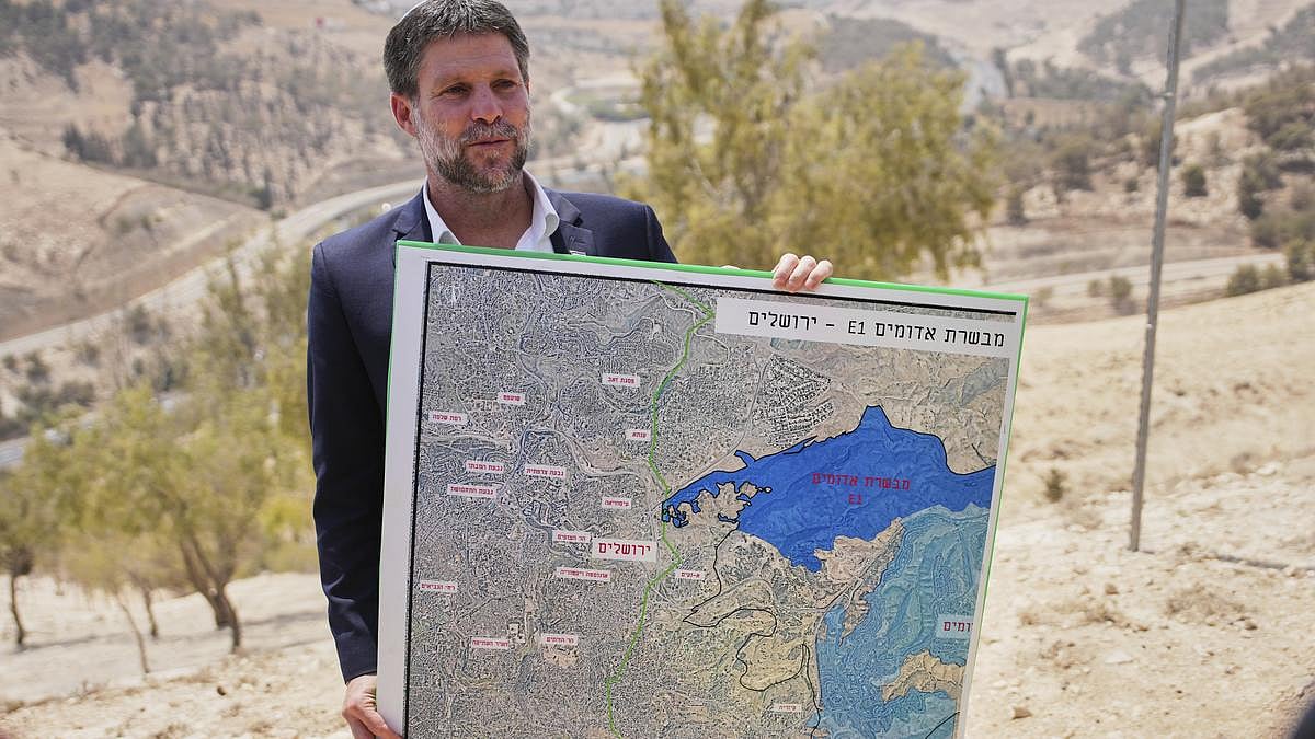 AP : Israel Finance Minister Bezalel Smotrich