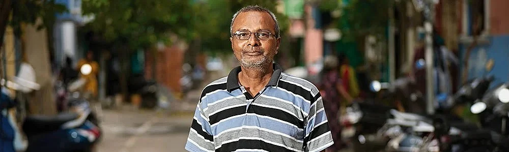 Credit: Manpreet Romana | : Sunil lives in The Banyan’s Chennai facility.
