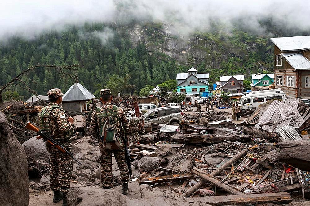 | Photo: PTI : Kishtwar cloudburst