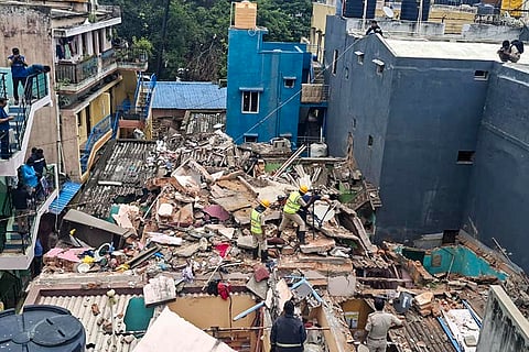 Cylinder blast in Bengaluru