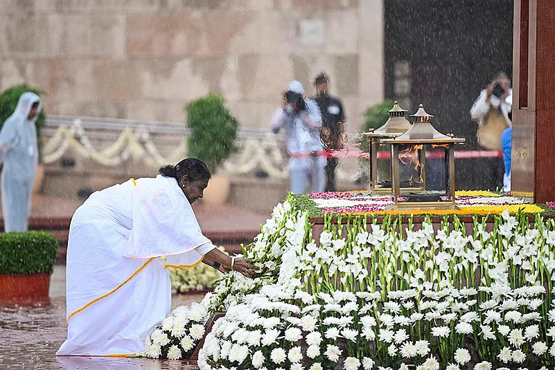 79th Independence Day celebration in Delhi -President Droupadi Murmu