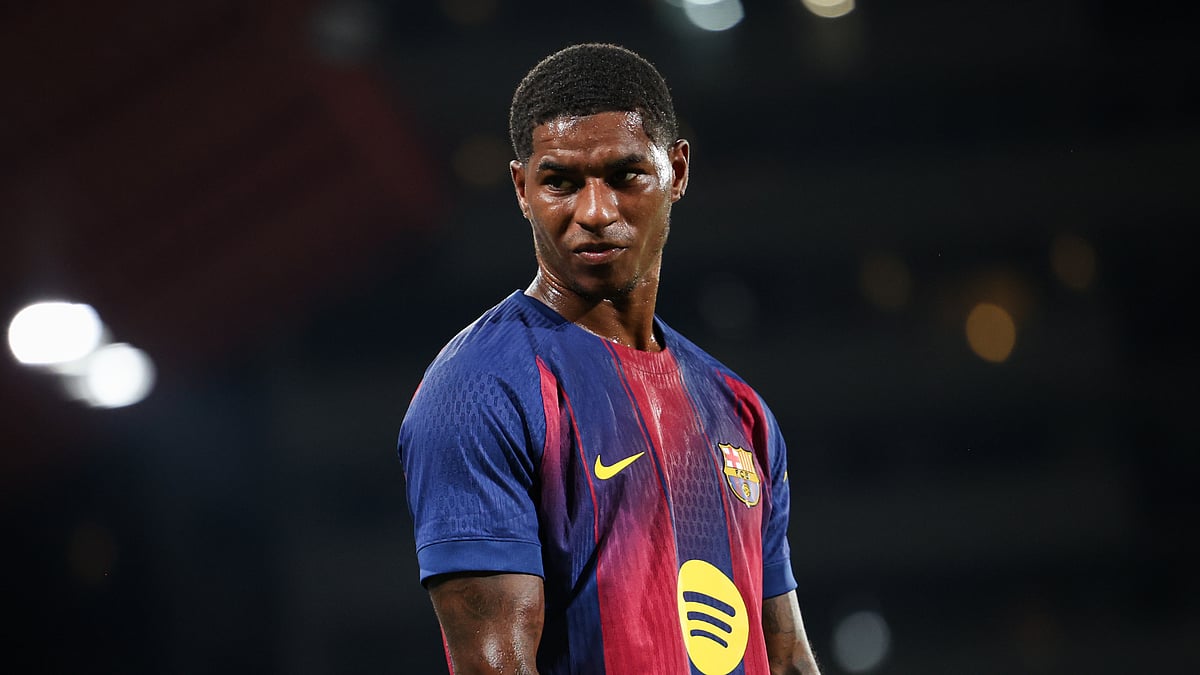 Barcelona's Marcus Rashford