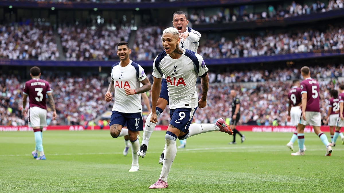 Tottenham's goalscorer Richarlison