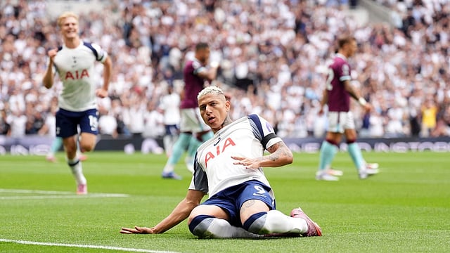 English Premier League Highlights,  Saturday Goal Rush: Richarlison Brace Steers Spurs To Victory; FUL Grab Late Goal