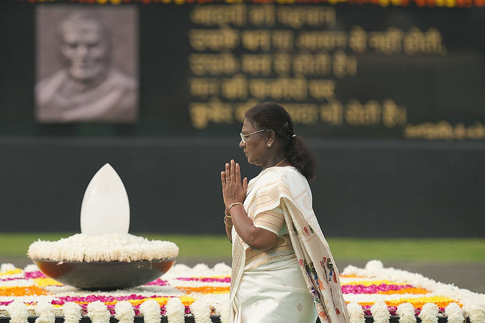 | Photo: PTI/Atul Yadav : Atal Bihari Vajpayee's death anniversary