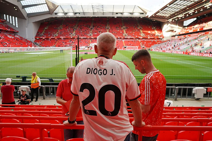 English Premier League soccer match Diogo Jota