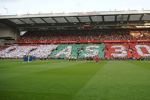 Late Liverpool player Diogo Jota