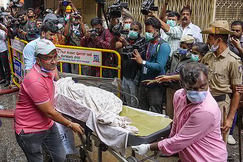 Five killed in fire accident at plastic articles manufacturing unit in Bengaluru