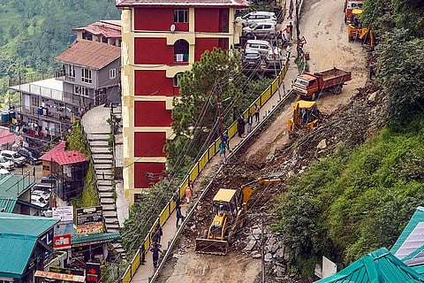 Landslide in Shimla
