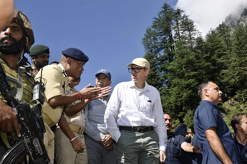 Omar Abdullah in Kishtwar