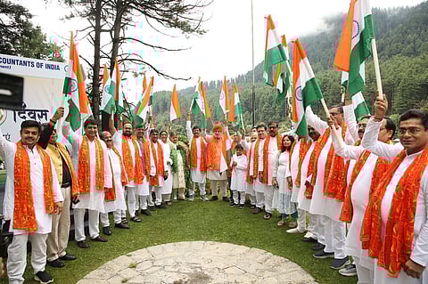 ICAI Celebrates 79th Independence Day In Pahalgam