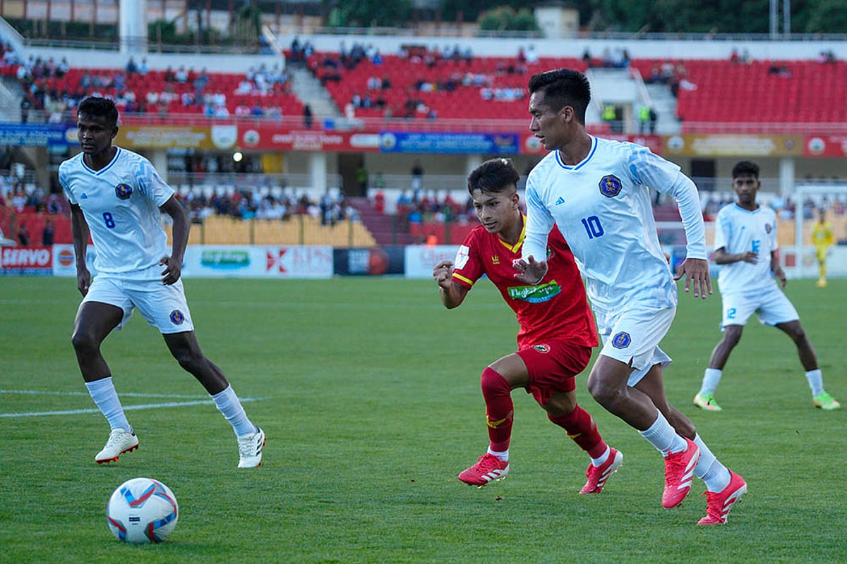 Durand Cup 2025 Quarter-Final match Shillong Lajong vs Indian Navy_Emanuel Lalchhanchhuaha