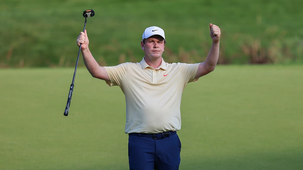 Robert MacIntyre is leading the BMW Championship leaderboard