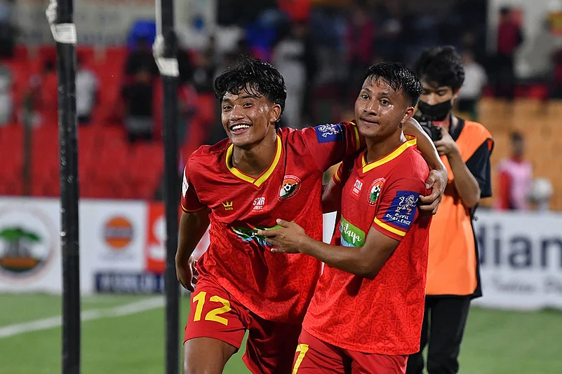 Durand Cup 2025 Quarter-Final match Shillong Lajong vs Indian Navy_Everbrightson Sana Mylliempdah