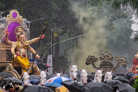 Ganesh Chaturthi festivities in Mumbai
