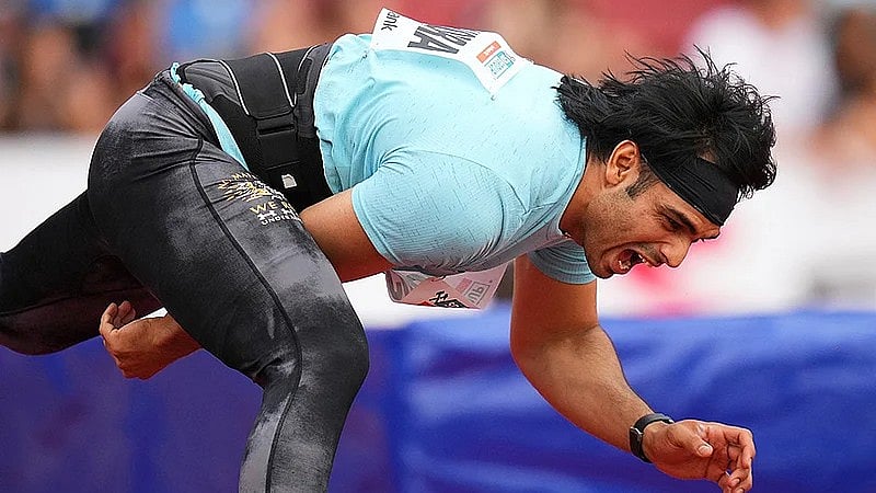 File/AP : Neeraj Chopra is the reigning world javelin throw champion.